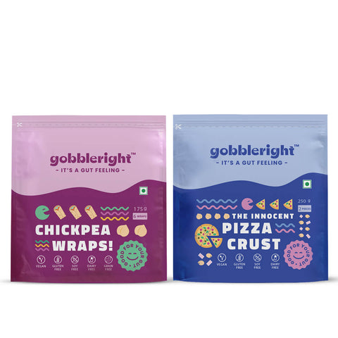 Chickpea Wraps And The Innocent  Pizza Crust (8% OFF )