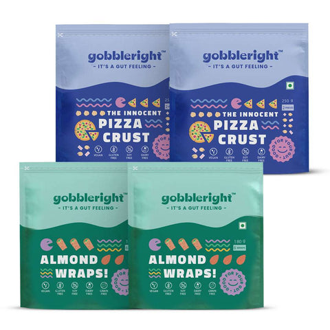 2 Almond Wraps! And 2 Innocent Pizza Crust (11% off)
