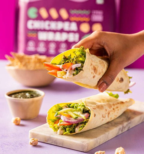 Chickpea Wraps And The Innocent  Pizza Crust  (8% OFF )