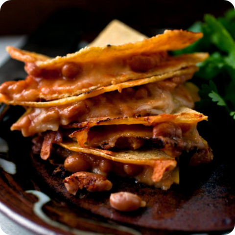 Mexican Black Bean and Cheese Quesadillas in gobbleright wraps