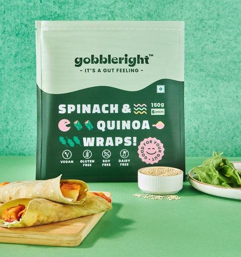 Spinach & Quinoa Wraps!