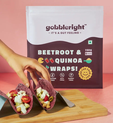 Beetroot & Quinoa Wraps!