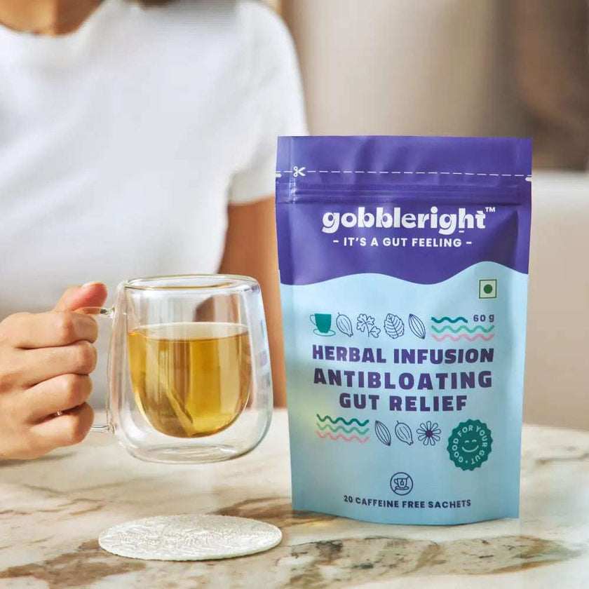 Herbal Infusion Antibloating Gut Relief – gobbleright